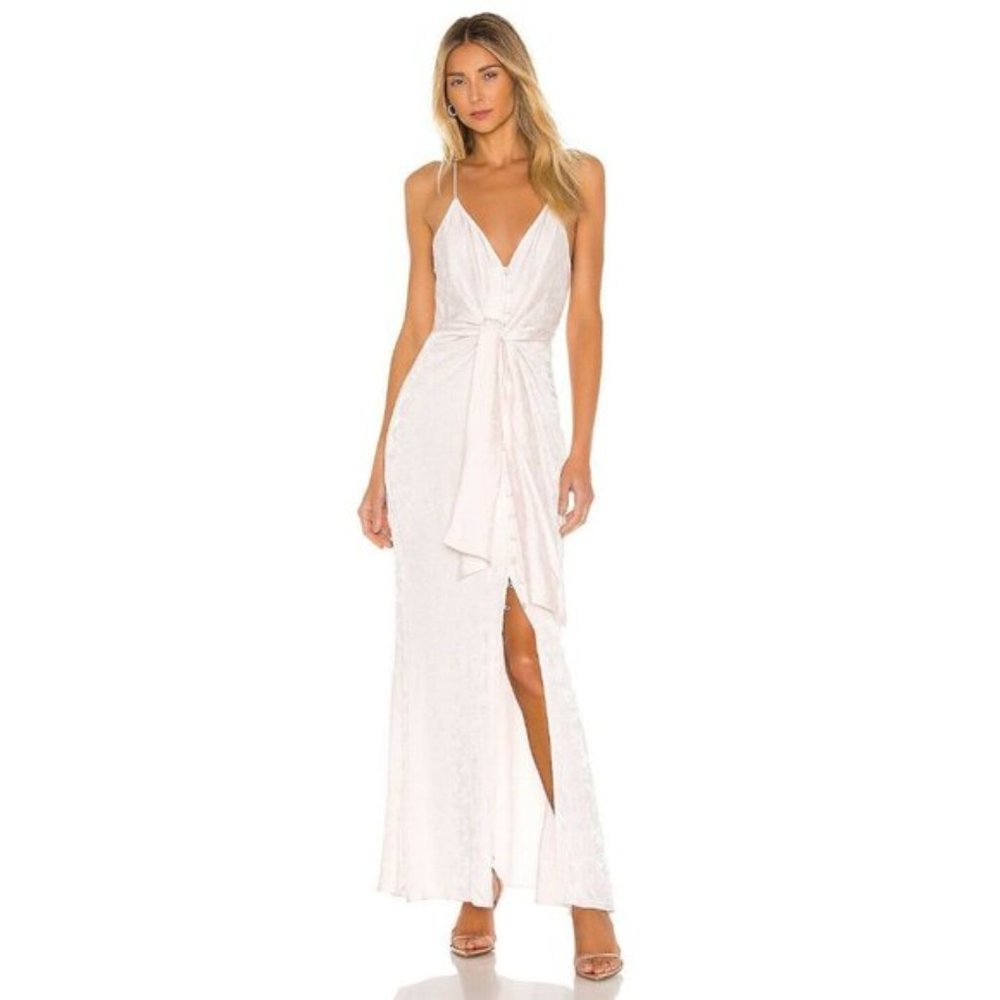 L'Academie The Romane Maxi Dress Primrose Pink S